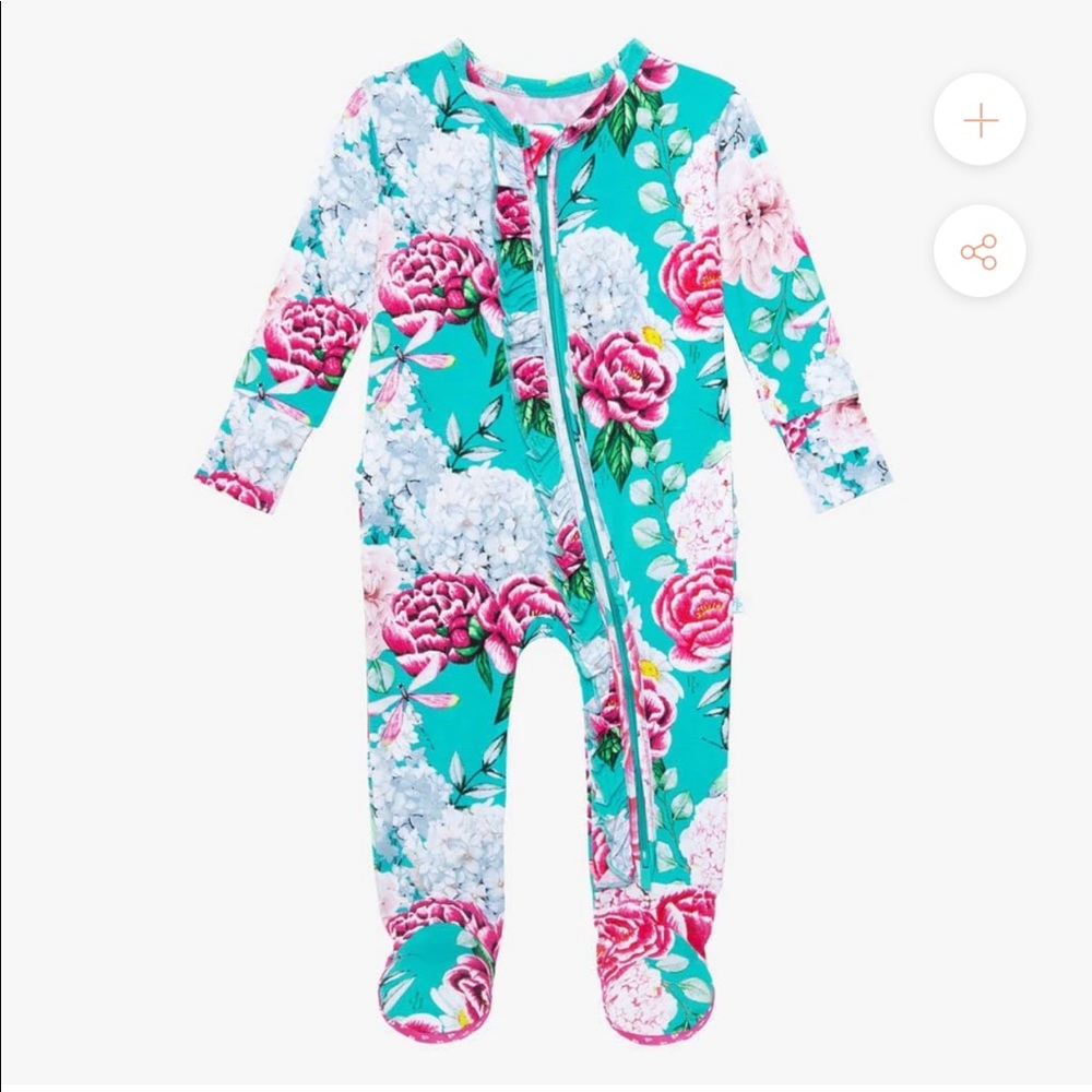 Posh Peanut - Eloise footie pajamas NWT